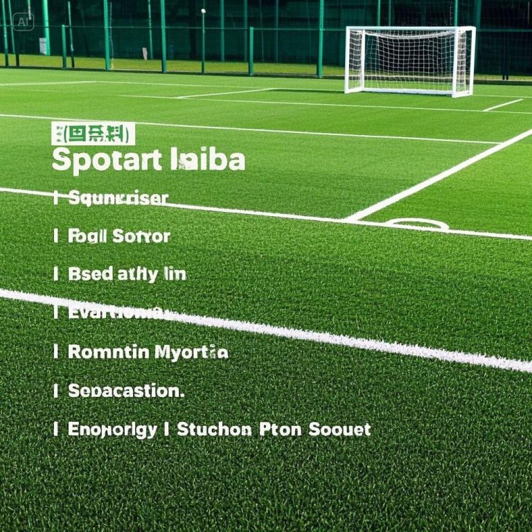 Tips Memilih Rumput Sintetis untuk Lapangan Mini Soccer